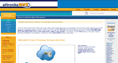 Desktop Screenshot of alitronika.com